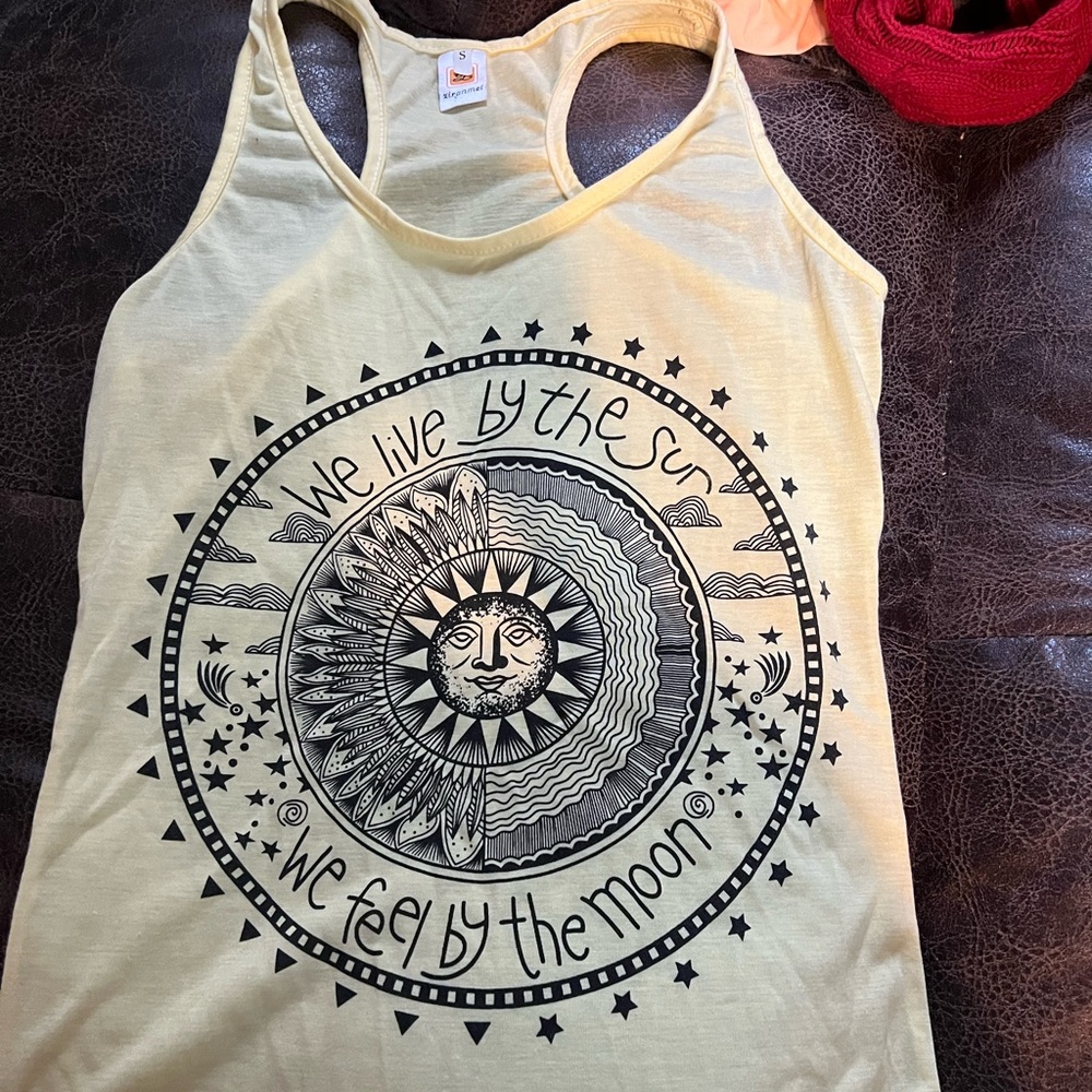 Small yellow tank top